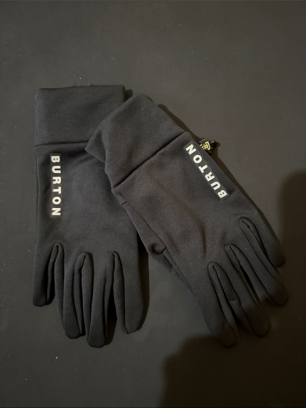 Burton Black Kids Touchscreen Gloves